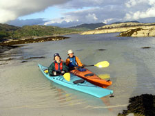 Scotland-Coast-Sea-Kayaking in the Sound of Arisag